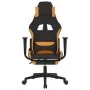 Gaming chair with black and orange fabric footrest by vidaXL, Gaming chairs - Ref: Foro24-3143747, Price: 120,81 €, Discount: %
