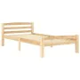 Estructura de cama de madera maciza de pino 90x200 cm de vidaXL, Camas y somieres - Ref: Foro24-322061, Precio: 106,52 €, Des...