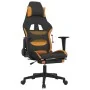 Gaming chair with black and orange fabric footrest by vidaXL, Gaming chairs - Ref: Foro24-3143747, Price: 120,81 €, Discount: %