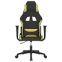 Silla gaming tela verde claro y negro de vidaXL, Sillones para videojuegos - Ref: Foro24-3143738, Precio: 108,63 €, Descuento: %