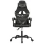 Silla gaming cuero sintético negro y camuflaje de vidaXL, Sillones para videojuegos - Ref: Foro24-3143853, Precio: 108,86 €, ...