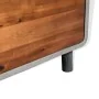 Mesita de noche de hormigón y madera maciza acacia 40x30x50 cm de vidaXL, Mesitas de noche - Ref: Foro24-244994, Precio: 127,...