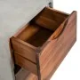 Mesita de noche de hormigón y madera maciza acacia 40x30x50 cm de vidaXL, Mesitas de noche - Ref: Foro24-244994, Precio: 127,...