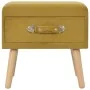 Nightstands 2 units 40x35x40 cm mustard velvet by vidaXL, Nightstands - Ref: Foro24-276383, Price: 100,61 €, Discount: %