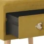 Nightstands 2 units 40x35x40 cm mustard velvet by vidaXL, Nightstands - Ref: Foro24-276383, Price: 100,61 €, Discount: %