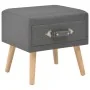 Nightstands 2 units 40x35x40 cm dark gray fabric by vidaXL, Nightstands - Ref: Foro24-276379, Price: 116,11 €, Discount: %
