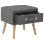 Nightstands 2 units 40x35x40 cm dark gray fabric by vidaXL, Nightstands - Ref: Foro24-276379, Price: 116,11 €, Discount: %