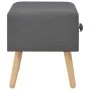 Nightstands 2 units 40x35x40 cm dark gray fabric by vidaXL, Nightstands - Ref: Foro24-276379, Price: 116,11 €, Discount: %
