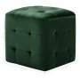 Mesitas de noche 2 unidades terciopelo verde 30x30x30 cm de vidaXL, Mesitas de noche - Ref: Foro24-249019, Precio: 81,78 €, D...