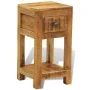 Mesita de noche con 1 cajón de macera maciza de mango de vidaXL, Mesitas de noche - Ref: Foro24-241090, Precio: 137,77 €, Des...