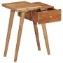 Mesita de noche de madera maciza de acacia 45x32x55 cm de vidaXL, Mesitas de noche - Ref: Foro24-245662, Precio: 107,02 €, De...