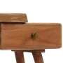 Mesita de noche de madera maciza de acacia 45x32x55 cm de vidaXL, Mesitas de noche - Ref: Foro24-245662, Precio: 107,02 €, De...