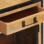 Nachttisch aus massivem, unbehandeltem Mangoholz, 43 x 30 x 51 cm von vidaXL, Nachttische - Ref: Foro24-285892, Preis: 128,45...