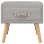 Mesitas de noche 2 unidades 40x35x40 cm tela gris de vidaXL, Mesitas de noche - Ref: Foro24-276378, Precio: 106,54 €, Descuen...