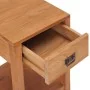 Mesita de noche de madera maciza de teca 35x35x50 cm de vidaXL, Mesitas de noche - Ref: Foro24-287231, Precio: 114,42 €, Desc...