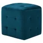 Mesitas de noche 2 unidades terciopelo azul 30x30x30 cm de vidaXL, Mesitas de noche - Ref: Foro24-249016, Precio: 88,68 €, De...