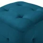 Mesitas de noche 2 unidades terciopelo azul 30x30x30 cm de vidaXL, Mesitas de noche - Ref: Foro24-249016, Precio: 88,68 €, De...