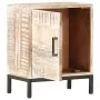 Mesita de noche de madera maciza de acacia 40x30x50 cm de vidaXL, Mesitas de noche - Ref: Foro24-287330, Precio: 91,67 €, Des...