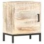Mesita de noche de madera maciza de acacia 40x30x50 cm de vidaXL, Mesitas de noche - Ref: Foro24-287330, Precio: 91,67 €, Des...