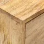 Mesita de noche de madera maciza de mango 40x35x55 cm de vidaXL, Mesitas de noche - Ref: Foro24-286464, Precio: 130,92 €, Des...
