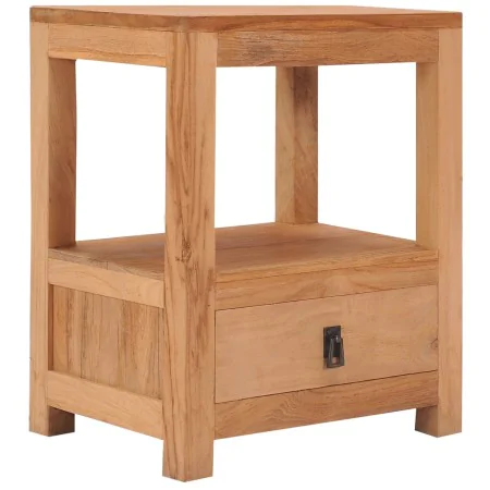 Mesita de noche de madera maciza de mango 40x30x50 cm de vidaXL, Mesitas de noche - Ref: Foro24-287228, Precio: 106,42 €, Des...