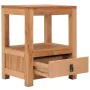 Mesita de noche de madera maciza de mango 40x30x50 cm de vidaXL, Mesitas de noche - Ref: Foro24-287228, Precio: 106,42 €, Des...
