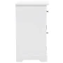 Mesita de noche MDF y madera de pino 35x32x59 cm de vidaXL, Mesitas de noche - Ref: Foro24-245757, Precio: 88,96 €, Descuento: %