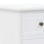 Mesita de noche MDF y madera de pino 35x32x59 cm de vidaXL, Mesitas de noche - Ref: Foro24-245757, Precio: 88,96 €, Descuento: %