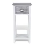 Grau-weißer Nachttisch mit 1 Schublade von vidaXL, Nachttische - Ref: Foro24-242038, Preis: 49,57 €, Rabatt: %