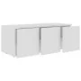 Weißer TV-Schrank aus Sperrholz, 80 x 34 x 30 cm von vidaXL, TV-Möbel - Ref: Foro24-801859, Preis: 59,99 €, Rabatt: %