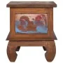 Mesita de noche de madera reciclada de teca 45x35x40 cm de vidaXL, Mesitas de noche - Ref: Foro24-289056, Precio: 92,23 €, De...