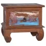 Mesita de noche de madera reciclada de teca 45x35x40 cm de vidaXL, Mesitas de noche - Ref: Foro24-289056, Precio: 92,23 €, De...
