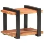 Mesita de noche de madera maciza de acacia 50x40x40 cm de vidaXL, Mesitas de noche - Ref: Foro24-320492, Precio: 71,09 €, Des...