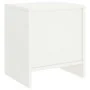 Solid white mango wood bedside table 35x30x40 cm by vidaXL, Nightstands - Ref: Foro24-322234, Price: 34,52 €, Discount: %