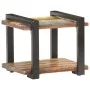Mesita de noche de madera maciza reciclada 50x40x40 cm de vidaXL, Mesitas de noche - Ref: Foro24-320491, Precio: 68,17 €, Des...