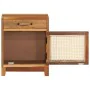 Mesita de noche de madera maciza reciclada 40x30x50 cm de vidaXL, Mesitas de noche - Ref: Foro24-288094, Precio: 118,60 €, De...