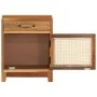 Recycled solid wood bedside table 40x30x50 cm by vidaXL, Nightstands - Ref: Foro24-288094, Price: 118,60 €, Discount: %