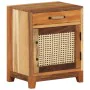 Mesita de noche de madera maciza reciclada 40x30x50 cm de vidaXL, Mesitas de noche - Ref: Foro24-288094, Precio: 118,60 €, De...