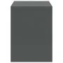 Mesitas de noche 2 uds madera de pino gris oscuro 35x30x40 cm de vidaXL, Mesitas de noche - Ref: Foro24-322244, Precio: 39,83...