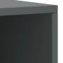 Mesitas de noche 2 uds madera de pino gris oscuro 35x30x40 cm de vidaXL, Mesitas de noche - Ref: Foro24-322244, Precio: 39,83...