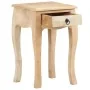 Mesita de noche de madera maciza de mango 28x28x46 cm de vidaXL, Mesitas de noche - Ref: Foro24-321708, Precio: 88,79 €, Desc...