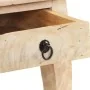 Nachttisch aus massivem Mangoholz, 28 x 28 x 46 cm von vidaXL, Nachttische - Ref: Foro24-321708, Preis: 88,79 €, Rabatt: %