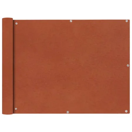Toldo para balcón tela oxford 90x400 cm terracota de vidaXL, Sombrillas - Ref: Foro24-42330, Precio: 20,99 €, Descuento: %
