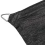 Toldo de vela rectangular HDPE 4x6 m gris antracita de vidaXL, Sombrillas - Ref: Foro24-42279, Precio: 57,95 €, Descuento: %