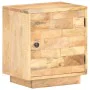 Mesita de noche de madera maciza de mango 40x30x45 cm de vidaXL, Mesitas de noche - Ref: Foro24-320468, Precio: 69,77 €, Desc...