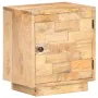 Mesita de noche de madera maciza de mango 40x30x45 cm de vidaXL, Mesitas de noche - Ref: Foro24-320468, Precio: 69,77 €, Desc...