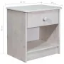 Mesita de noche de madera maciza de pino 41x30x42 cm de vidaXL, Mesitas de noche - Ref: Foro24-325533, Precio: 37,90 €, Descu...