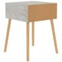 Mesitas de noche 2 uds madera de ingeniería gris hormigón de vidaXL, Mesitas de noche - Ref: Foro24-326804, Precio: 88,35 €, ...