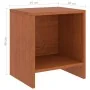 Mesitas de noche 2 uds madera de pino marrón miel 35x30x40 cm de vidaXL, Mesitas de noche - Ref: Foro24-322241, Precio: 38,54...