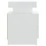 Mesita de noche madera contrachapada blanco 45x35x52 cm de vidaXL, Mesitas de noche - Ref: Foro24-326849, Precio: 82,78 €, De...